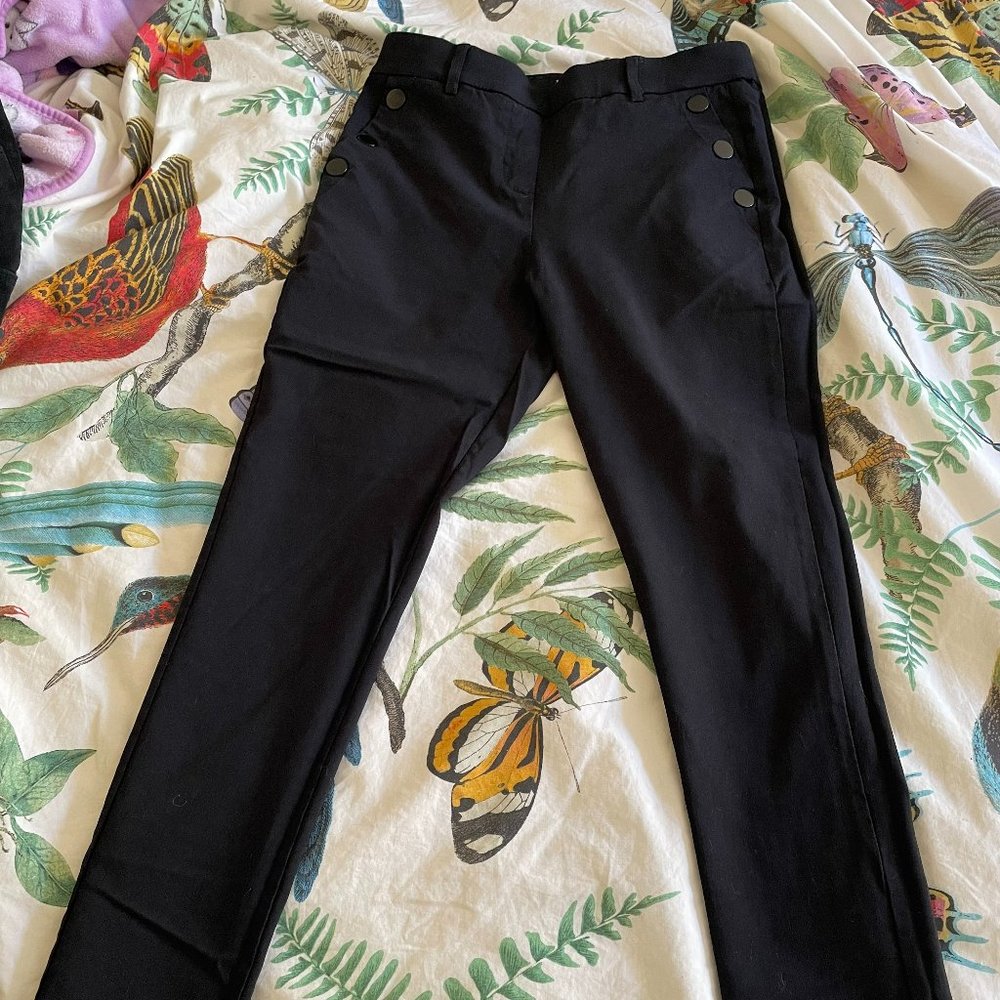 Black Slacks by Miss Ashley Petite